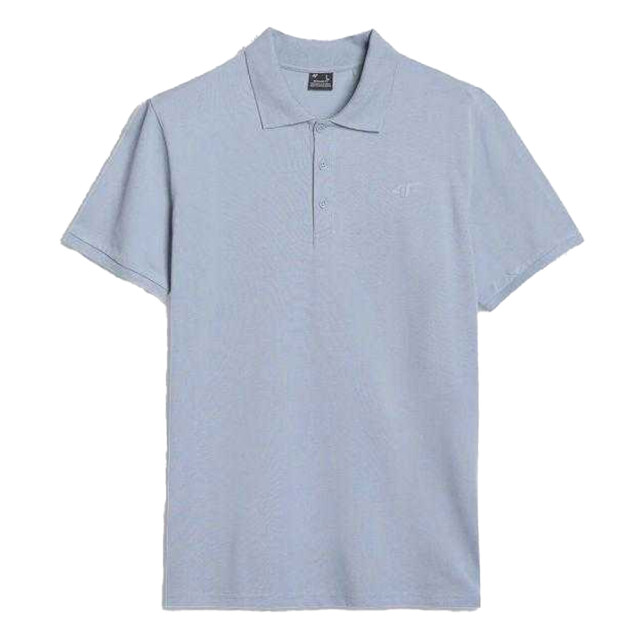 4F Heren wss25tptsm407 poloshirt UTPP4438_blue large
