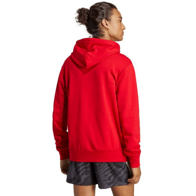 Adidas Heren essentials groot logo french terry hoodie UTPP3287_red large