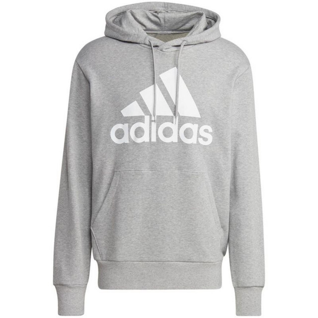 Adidas Heren essentials groot logo french terry hoodie UTPP3287_grey large