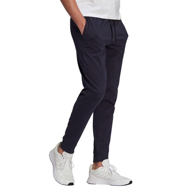 Adidas Heren essentials single jersey tracksuit broek UTPP3350_navyblue large