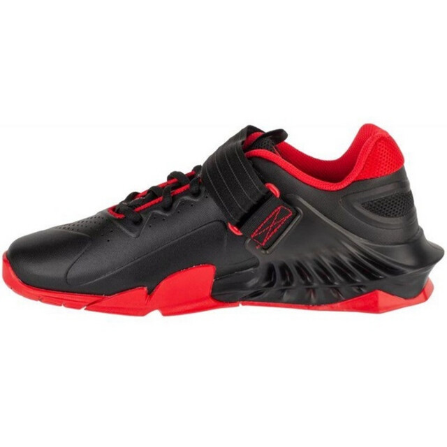 Nike Heren savaleos logo laaggesneden trainers UTPP6704_blackred large