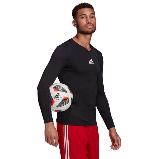 Adidas Heren team base trui met lange mouwen UTPP2147_black large