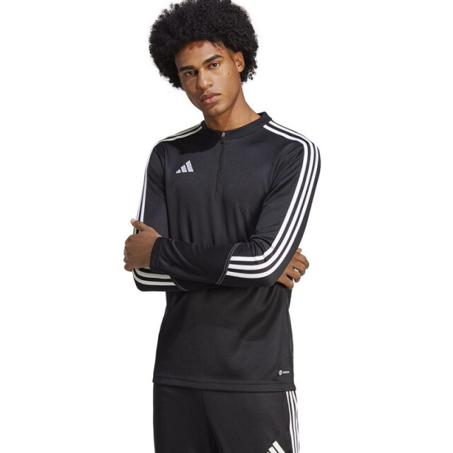 Adidas Heren tiro 23 club quarter zip training sweatshirt UTPP3263_blackwhite large Adidas Heren tiro 23 club quarter zip training sweatshirt UTPP3263_blackwhite large