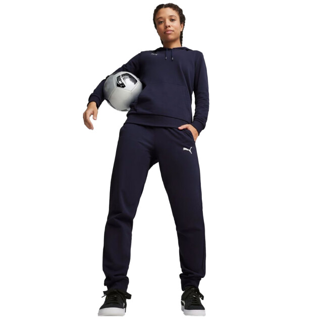Puma Dames team goal casuals joggingbroek UTPP4013_navyblue large
