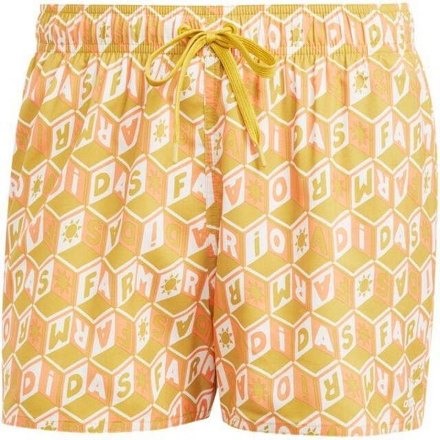 Adidas Heren farm rio 3 strepen zwemshort UTPP4238_yellow large