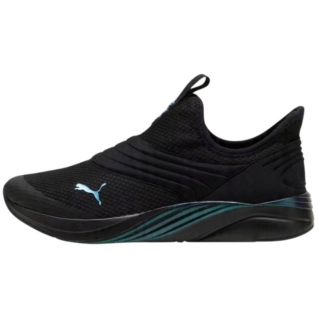 Puma Dames softride sophia 2 metachromatic slip-on trainers UTPP6330_black large