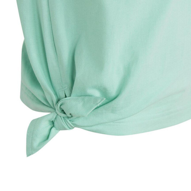 Adidas Kinderen/kinderen knotted dance t-shirt UTPP2812_green large Adidas Kinderen/kinderen knotted dance t-shirt UTPP2812_green large