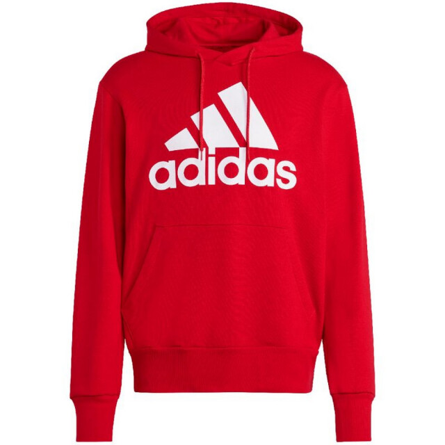 Adidas Heren essentials groot logo french terry hoodie UTPP3287_red large