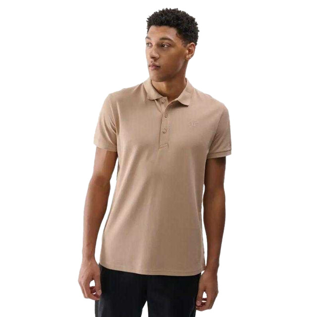 4F Heren wss25tptsm407 poloshirt UTPP4438_beige large