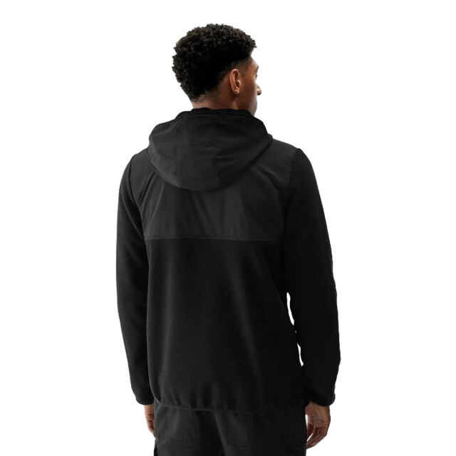 4F Heren waw24tflem269 hoodie met volledige rits UTPP5546_black large