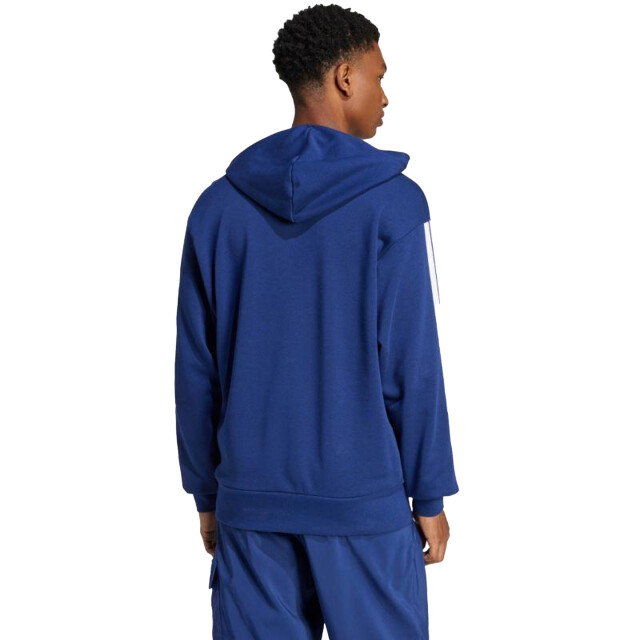 Adidas Heren essentials 3 stripes french terry hoodie UTPP3095_navyblue large