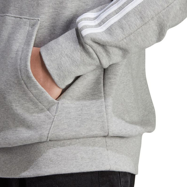 Adidas Heren essentials 3 stripes french terry hoodie UTPP3277_grey large