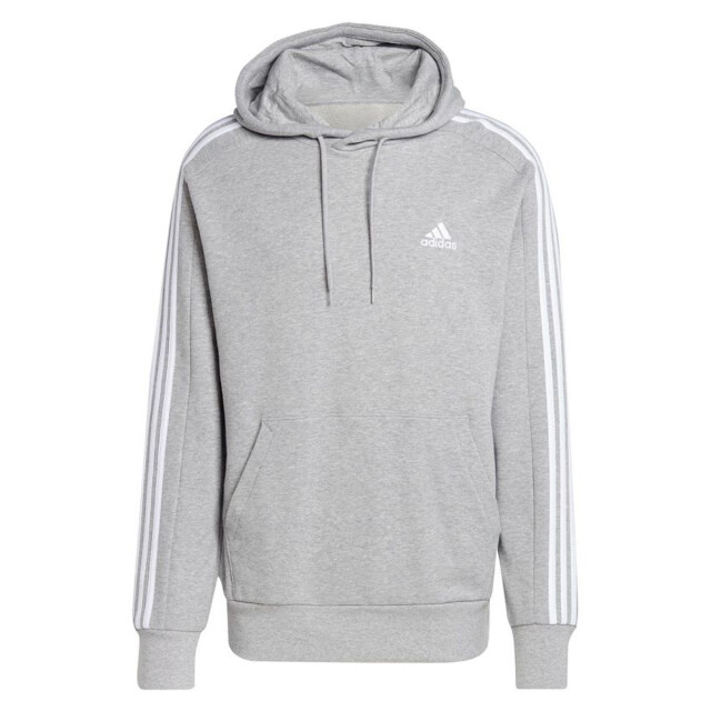 Adidas Heren essentials 3 stripes french terry hoodie UTPP3277_grey large