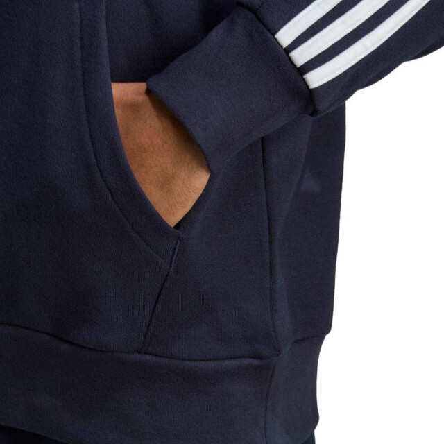 Adidas Heren essentials 3 stripes french terry hoodie UTPP3277_navyblue large