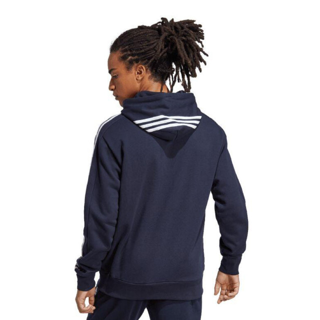 Adidas Heren essentials 3 stripes french terry hoodie UTPP3277_navyblue large