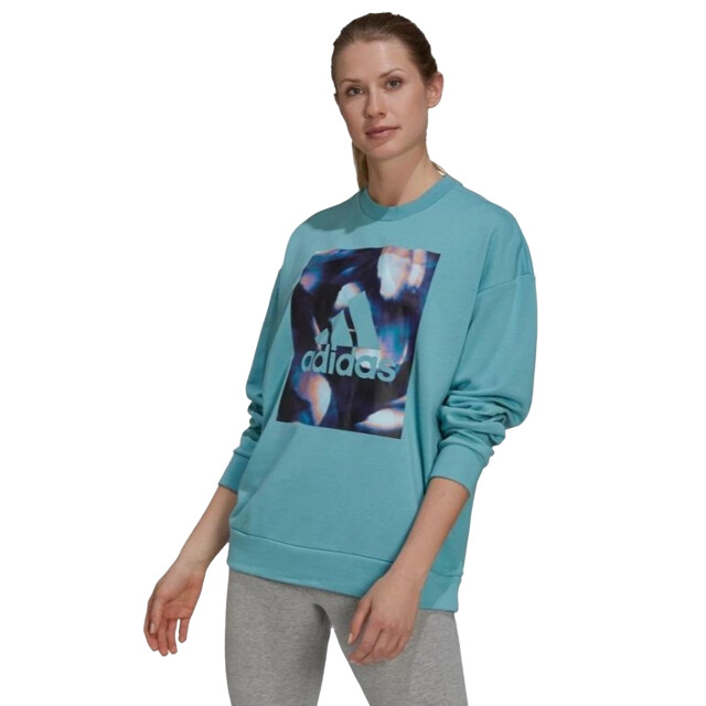 Adidas Dames abstract sweatshirt UTPP702_blue large