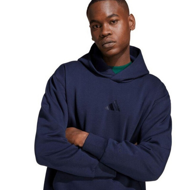 Adidas Heren alle szn fleece hoodie UTPP3562_navyblue large Adidas Heren alle szn fleece hoodie UTPP3562_navyblue large