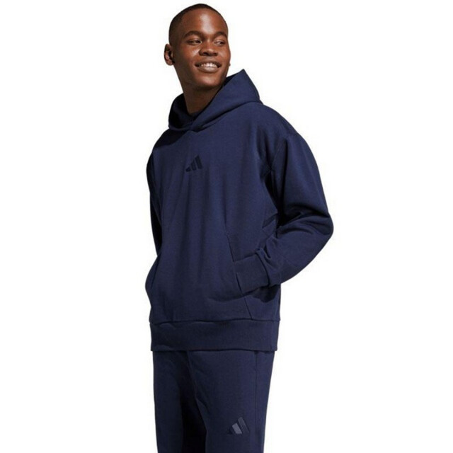 Adidas Heren alle szn fleece hoodie UTPP3562_navyblue large Adidas Heren alle szn fleece hoodie UTPP3562_navyblue large