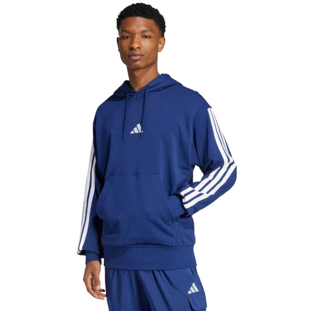 Adidas Heren essentials 3 stripes french terry hoodie UTPP3095_navyblue large