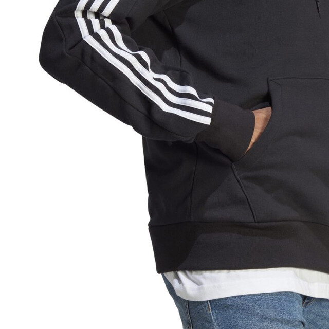 Adidas Heren essentials 3 stripes french terry hoodie UTPP3277_black large