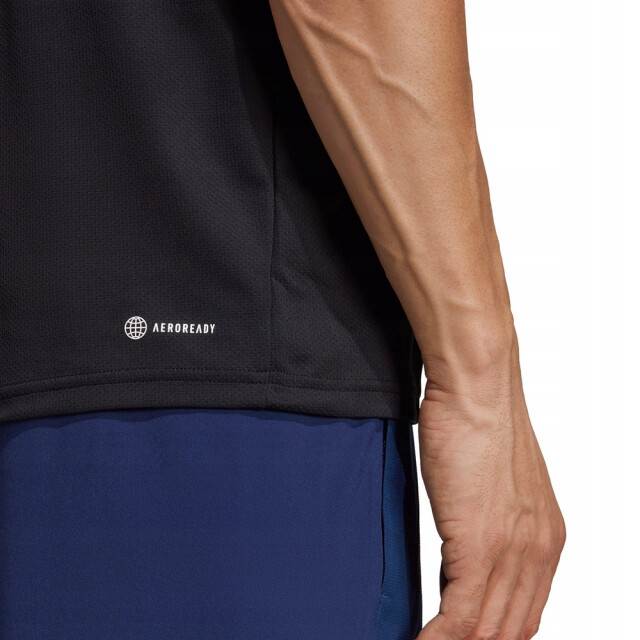 Adidas Heren train essentials training t-shirt UTPP3654_black large