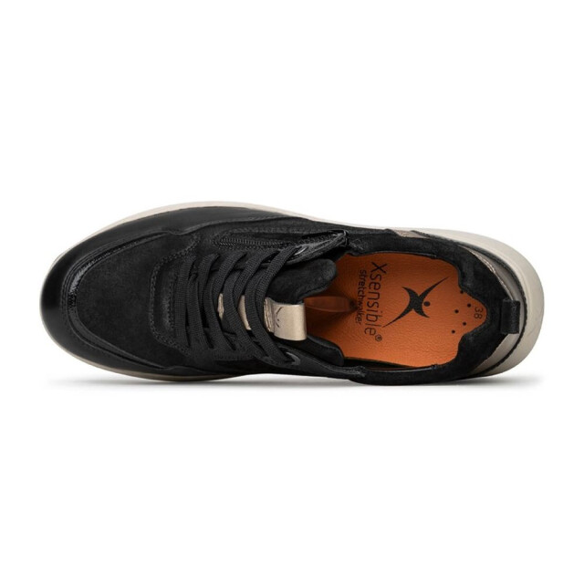 Xsensible 30215.2-Grenoble Veterschoenen Zwart 30215.2-Grenoble large