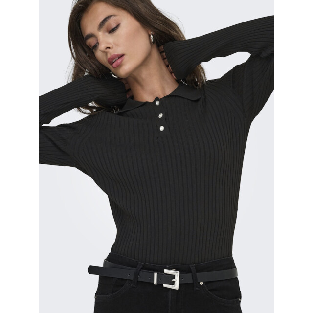 Only Onlelisa ls rib polo rp knt - 4359.80.0001 large
