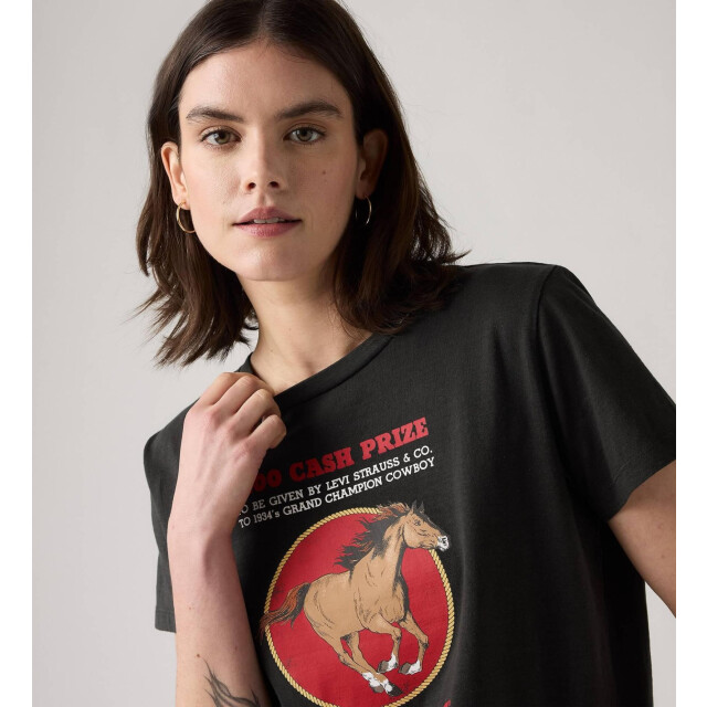 Levi's graphic boxy tshirt western archival a8804 0063 06011.990.0131 large