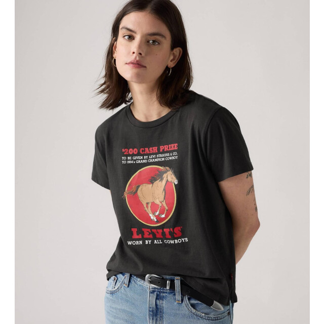 Levi's graphic boxy tshirt western archival a8804 0063 06011.990.0131 large