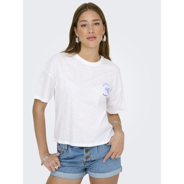 Only onlbone s/s dining to box jrs 15349896 bright white 06011.100.0274 large