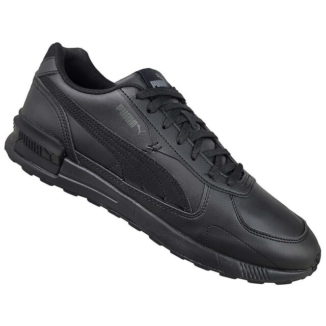 Puma Heren graviton sl 2 leren trainers UTPP2711_black large