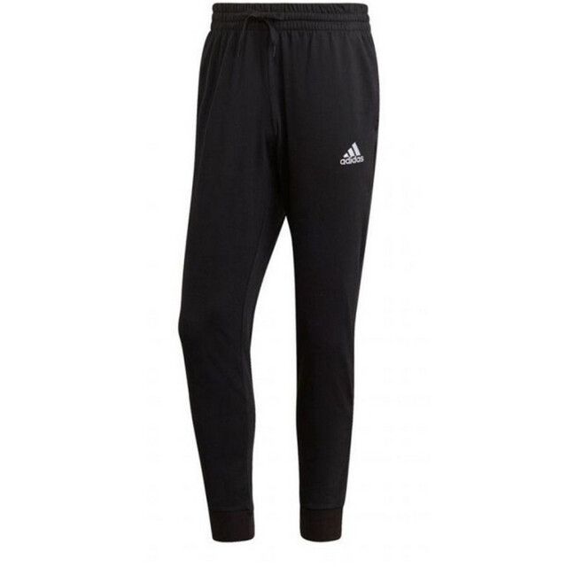 Adidas Heren essentials single jersey open hem joggingbroek UTPP2251_black large