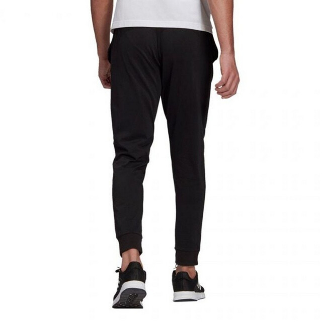 Adidas Heren essentials single jersey open hem joggingbroek UTPP2251_black large