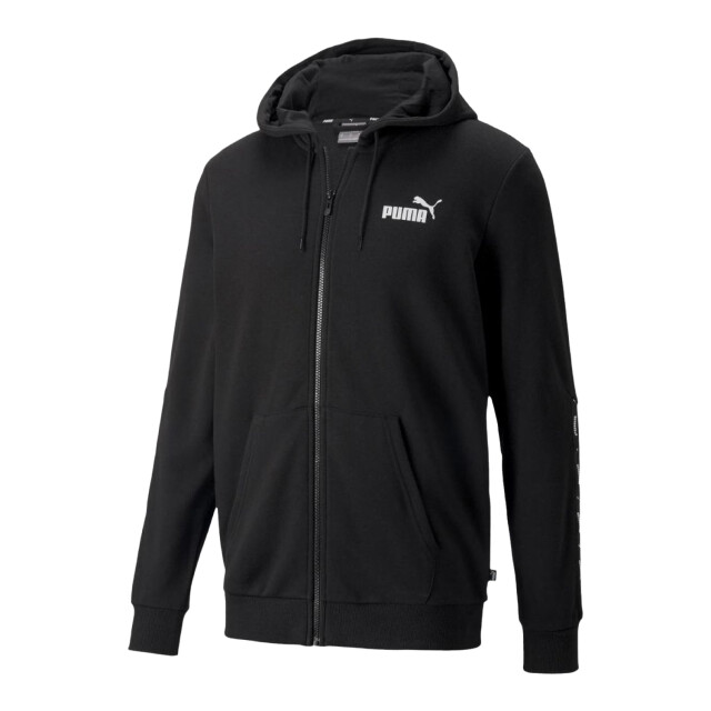 Puma Heren essential tape full zip hoodie UTPP2142_black large