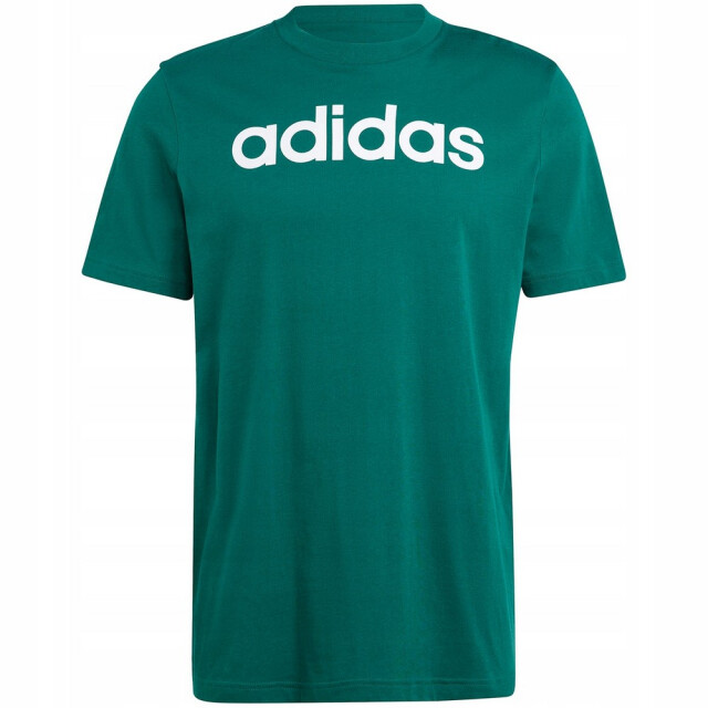 Adidas Heren lin sj t-shirt met korte mouwen UTPP5384_green large