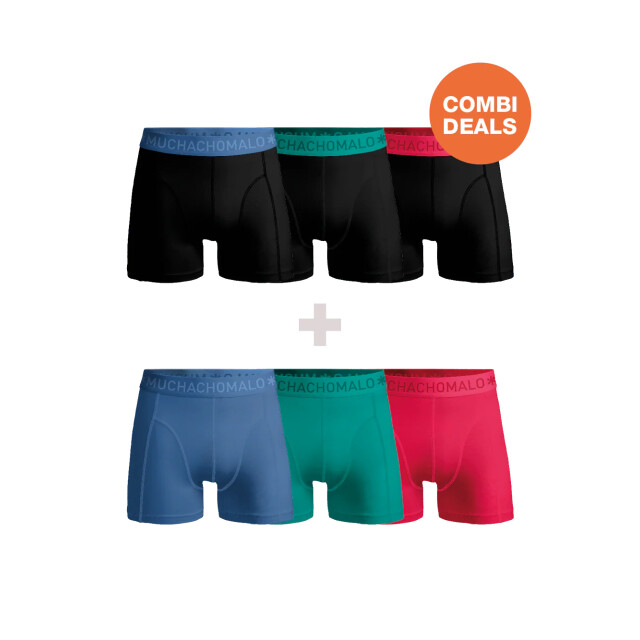 Muchachomalo Heren 3+3-pack boxershorts CDSOL1191-1192 large