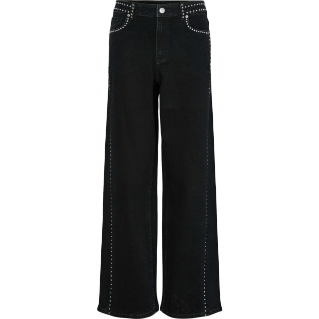 Y.A.S Yasnoelle hw studded jeans d2d dark grey denim 26039662-191500 large