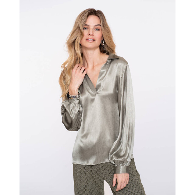 Geisha Blouse lange mouw 53530-14 Geisha Top lange mouw 53530-14 large