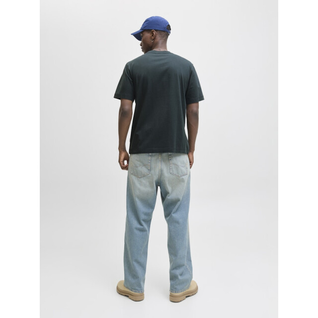 Jack & Jones jornorrebro emb tee ss crew neck no 12282892 forest river 05011.369.0253 large