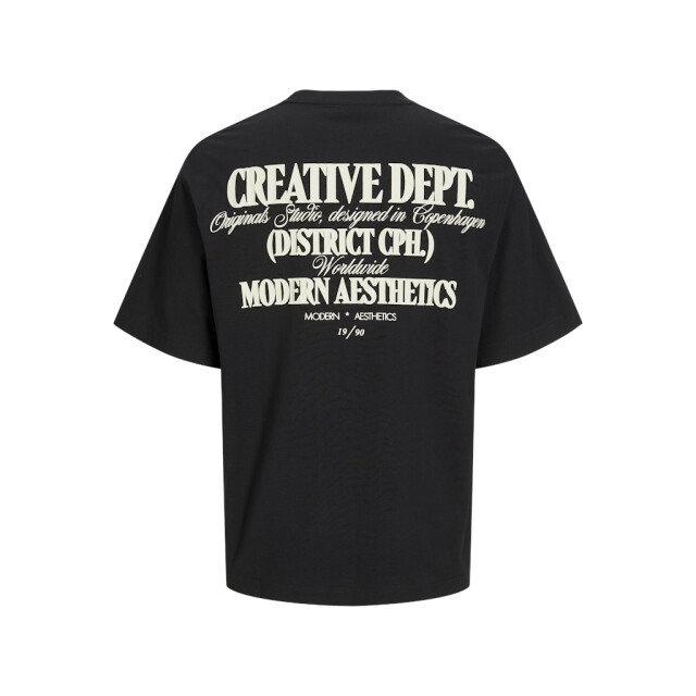 Jack & Jones jorroxbury type tee ss crew neck 12265826 black 05011.990.0159 large