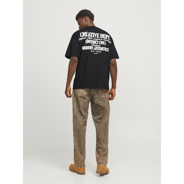 Jack & Jones jorroxbury type tee ss crew neck 12265826 black 05011.990.0159 large