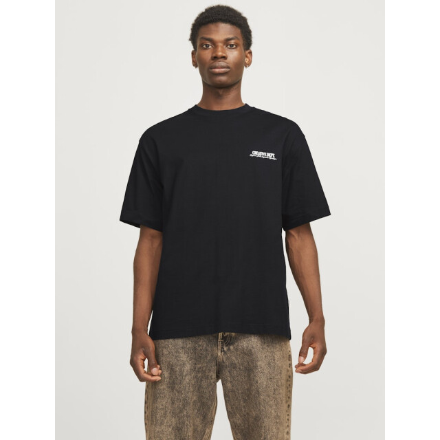 Jack & Jones jorroxbury type tee ss crew neck 12265826 black 05011.990.0159 large