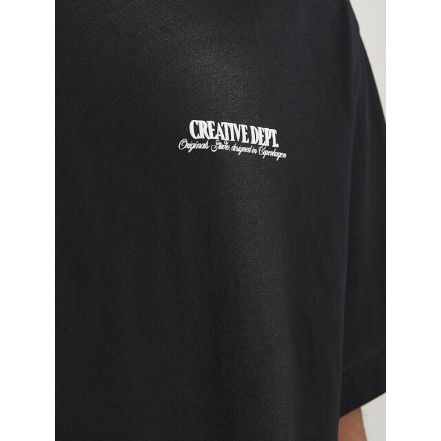 Jack & Jones jorroxbury type tee ss crew neck 12265826 black 05011.990.0159 large