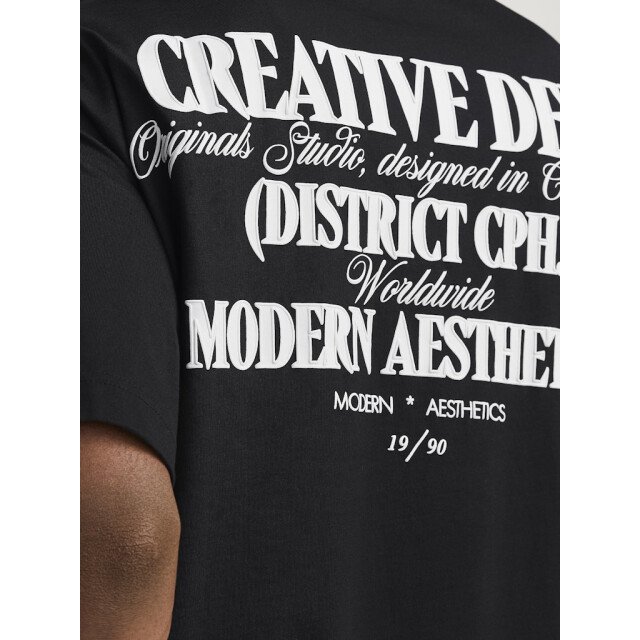 Jack & Jones jorroxbury type tee ss crew neck 12265826 black 05011.990.0159 large