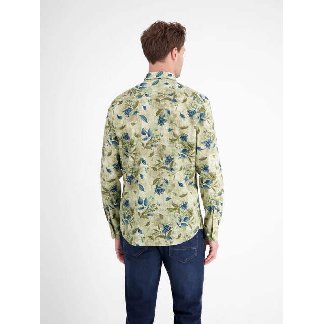 Lerros Heren overhemd 25814761 108 foam white Lerros overhemd 25814761 108FoamWhite large