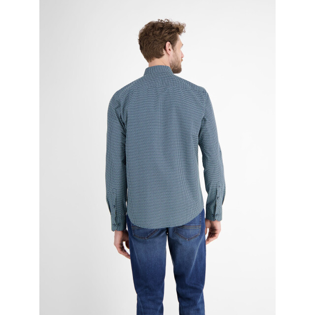 Lerros Heren overhemd 25813521 429 fjord blue Lerros overhemd 25813521 429FjordBlue large