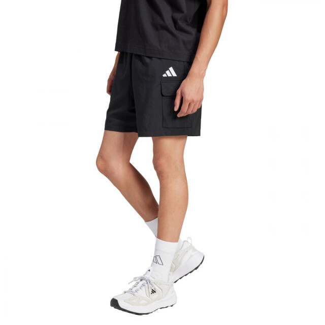 Adidas Heren essentials chelsea cargo shorts met klein logo UTPP5189_black large Adidas Heren essentials chelsea cargo shorts met klein logo UTPP5189_black large