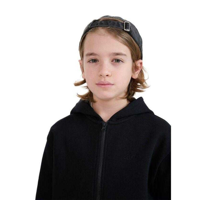 4F Kinderen/kids jwmm00tswsm1859 hoodie met volledige rits UTPP5505_black large