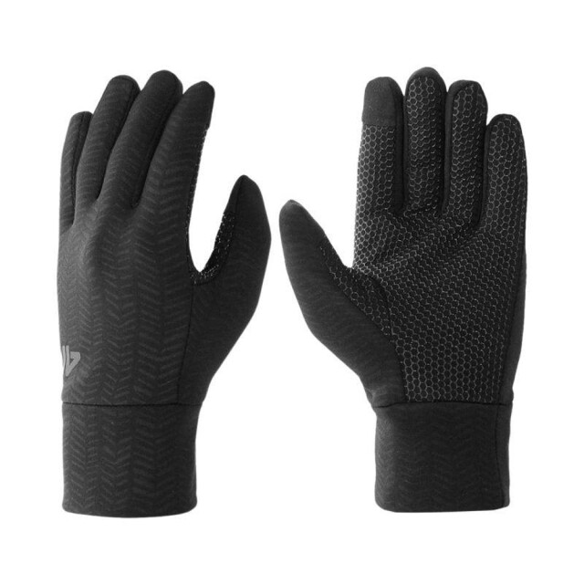 4F Heren waw24aglou080 gebreide touch handschoenen UTPP1698_black large
