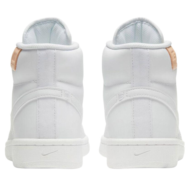 Nike Dames court royale 2 swoosh leather mid cut trainers UTPP2296_white large